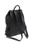 Detail View - Click To Enlarge - LOEWE - Top Flap Drawstring Leather Backpack