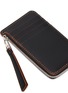Detail View - Click To Enlarge - LOEWE - Puzzle' Contrast Stitch Zipped Leather Cardholder