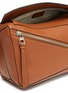 Detail View - Click To Enlarge - LOEWE - Puzzle' Geometric Panel Small Leather Bumbag