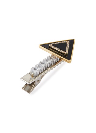 Detail View - Click To Enlarge - VENNA - Crystal embellished arrow hair clip