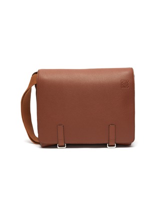 Main View - Click To Enlarge - LOEWE - Top Flap Leather Messenger Bag