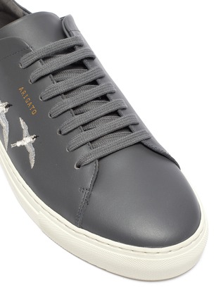 Detail View - Click To Enlarge - AXEL ARIGATO - Clean 90' bird embroidered leather sneakers