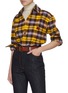 Figure View - Click To Enlarge - ACNE STUDIOS - Logo Tip Leather Belt