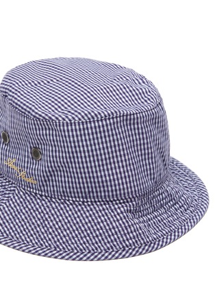 Detail View - Click To Enlarge - ACNE STUDIOS - Checked bucket hat