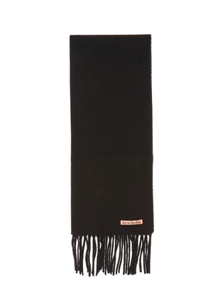 Detail View - Click To Enlarge - ACNE STUDIOS - Fringe Wool Scarf