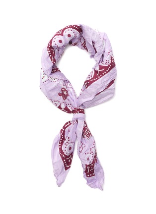 Main View - Click To Enlarge - ACNE STUDIOS - Printed square cotton scarf