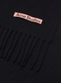 Detail View - Click To Enlarge - ACNE STUDIOS - Fringed wool scarf