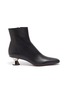 Main View - Click To Enlarge - PROENZA SCHOULER - Vase Heel Almond Toe Ankle Boots