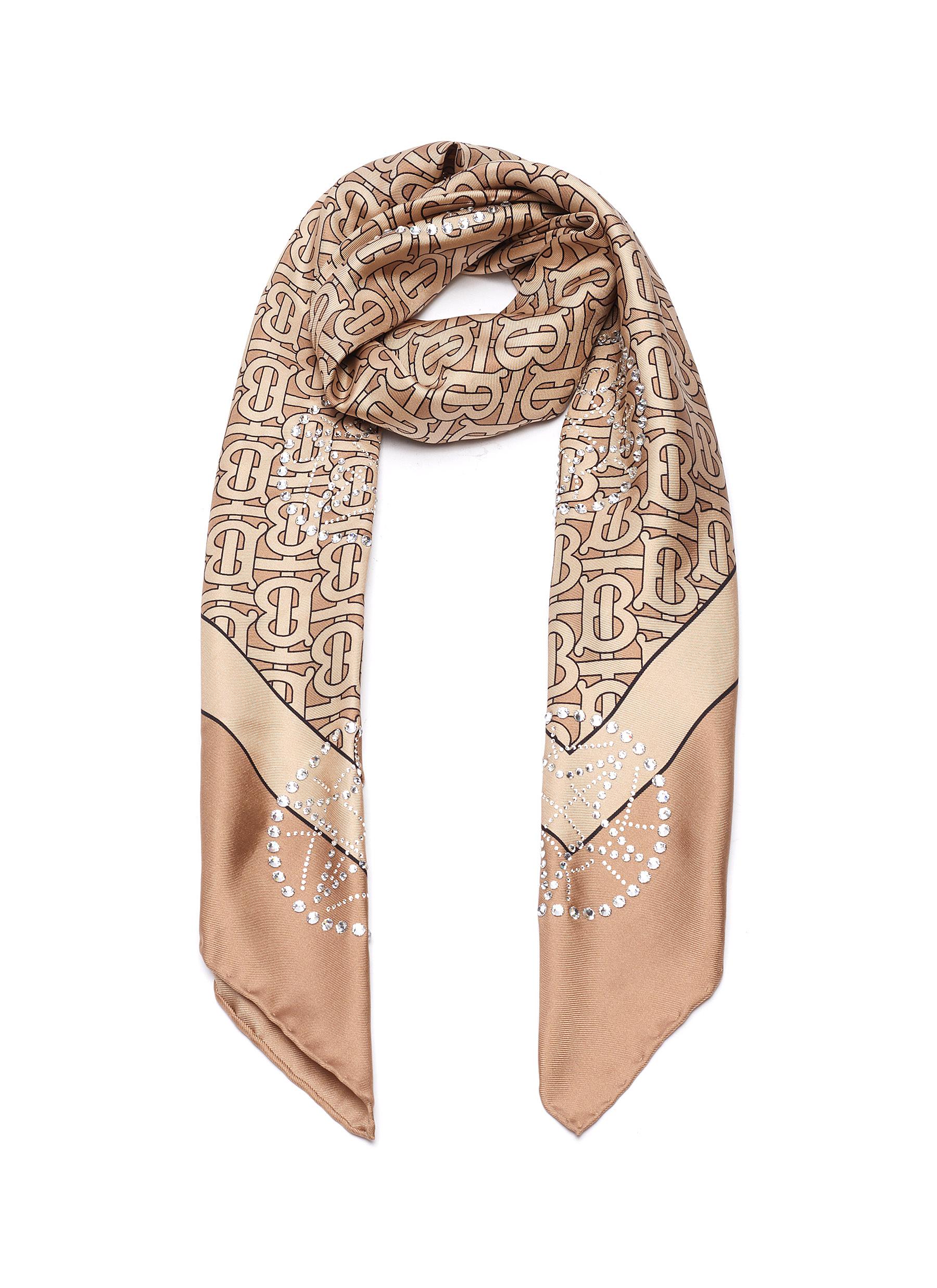 burberry monogram scarf