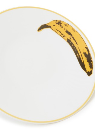 Detail View - Click To Enlarge - LIGNE BLANCHE - Andy Warhol 'Banana' Limoge Porcelain Plate