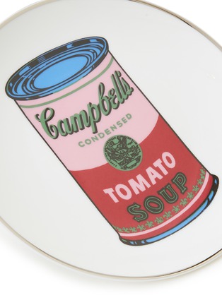 Detail View - Click To Enlarge - LIGNE BLANCHE - Andy Warhol 'Campbell's Soup Can' Limoge Porcelain Plate
