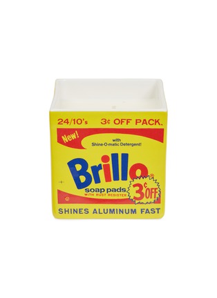 Main View - Click To Enlarge - LIGNE BLANCHE - Andy Warhol 'Brillo Box' Square Perfumed Candle