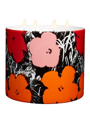 Main View - Click To Enlarge - LIGNE BLANCHE - Andy Warhol Giant 'Flower' Perfumed Candle