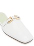 Detail View - Click To Enlarge - BY FAR - 'Rado' Double Buckle Square Toe Mules