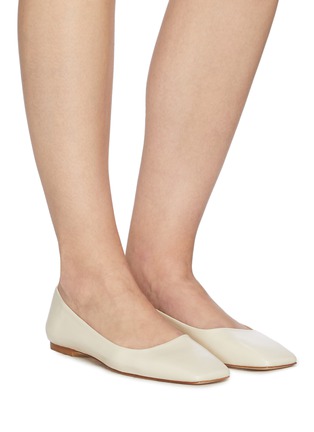 Figure View - Click To Enlarge - AEYDE - Gina' leather ballerina flats