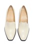 Detail View - Click To Enlarge - AEYDE - 'Allyson' Square Toe Block Heel Leather Pumps