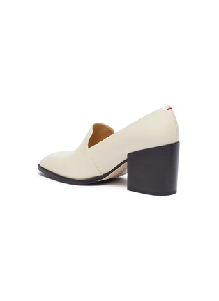  - AEYDE - 'Allyson' Square Toe Block Heel Leather Pumps