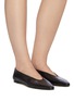 AEYDE - Betty' leather skimmer flats