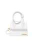 Main View - Click To Enlarge - JACQUEMUS - 'Le Chiquito Noeud' convertible top handle leather flap bag