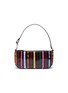 Main View - Click To Enlarge - BY FAR - 'Rachel' spray paint patent leather small handle bag