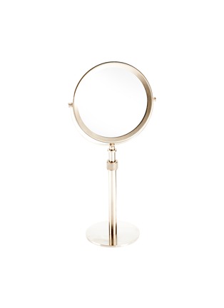 Main View - Click To Enlarge - DECOR WALTHER - Freestanding Cosmetic Mirror – Matt Gold