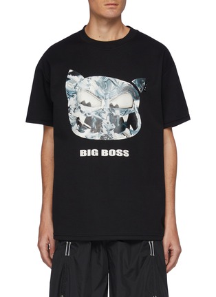Main View - Click To Enlarge - ANGEL CHEN - Big Boss' Graphic Print T-shirt