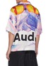 Back View - Click To Enlarge - ANGEL CHEN - 'Big Boss' Watercolour Graphic Print Silk Shirt