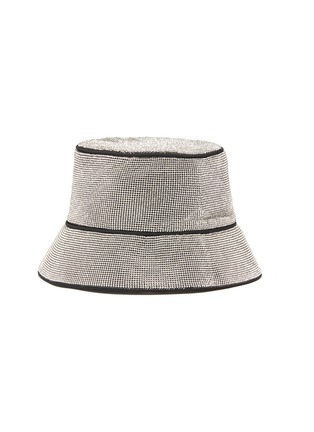 Main View - Click To Enlarge - KARA - Crystal mesh bucket hat