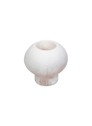 Main View - Click To Enlarge - DINOSAUR DESIGNS - Pearl round vase – Snow Swirl