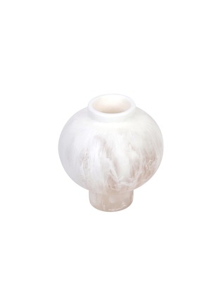 Main View - Click To Enlarge - DINOSAUR DESIGNS - Pearl bold vase – Snow Swirl