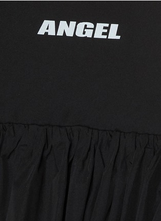  - ANGEL CHEN - Logo print flared tank top