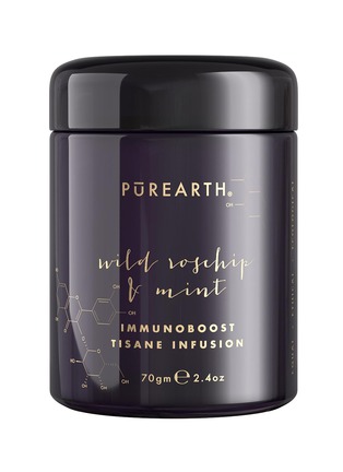 Main View - Click To Enlarge - PUREARTH - Wild Rosehip and Mint Immunoboost Tisane Infusion 70g
