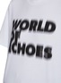  - SACAI - x François K. World Of Echoes Slogan Logo Print T-shirt