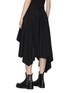 Back View - Click To Enlarge - SACAI - Asymmetric Hem Suiting Midi Skirt