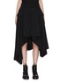 Main View - Click To Enlarge - SACAI - Asymmetric Hem Suiting Midi Skirt