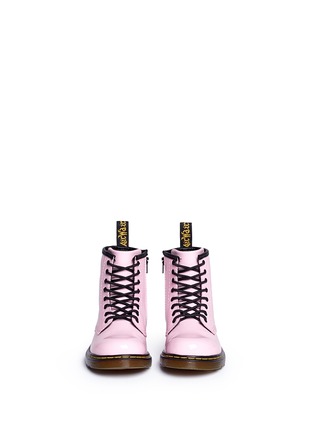 Figure View - Click To Enlarge - DR. MARTENS - 'Brooklee' patent leather toddler boots