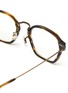 Detail View - Click To Enlarge - OLIVER PEOPLES - 'Hilden' Filigree Detail Angular Frame Optical Glasses