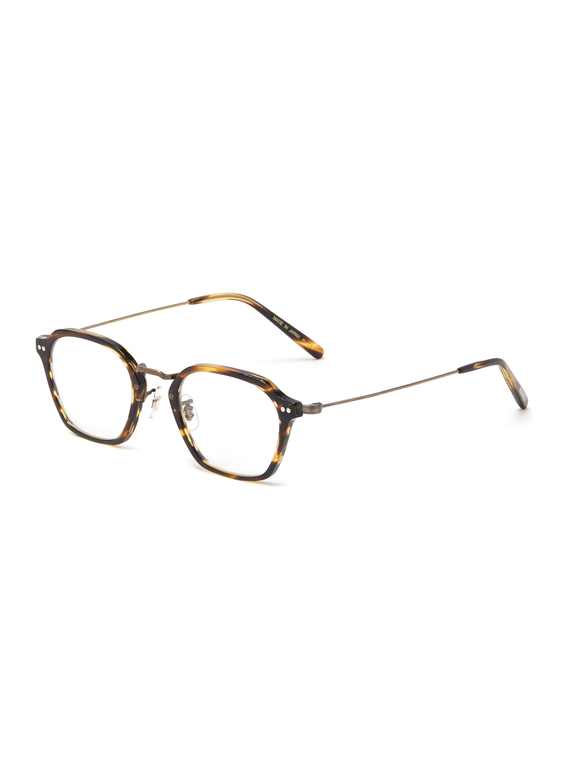 Hilden' Filigree Detail Angular Frame Optical Glasses | Smart Closet