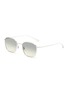 Main View - Click To Enlarge - OLIVER PEOPLES ACCESSORIES - x The Row ''BOARD MEETING 2' METAL FRAME SUNGLASSES