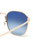 OLIVER PEOPLES ACCESSORIES - x The Row 'BOARD MEETING 2' METAL FRAME SUNGLASSES