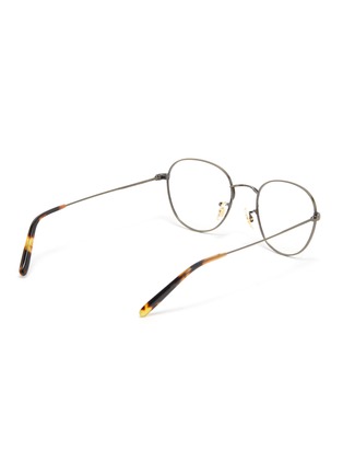 Oliver Peoples Accessories Piercy Matte Round Frame Optical Glasses Men Lane Crawford