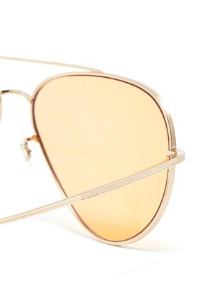 Detail View - Click To Enlarge - OLIVER PEOPLES - x The Row 'CASSE' Teardrop Sunglasses