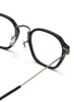 Detail View - Click To Enlarge - OLIVER PEOPLES - Hilden' Angular Acetate Frame Optical Glasses
