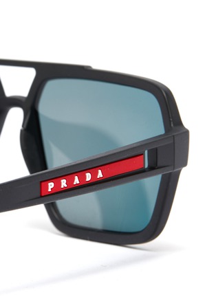 Detail View - Click To Enlarge - PRADA - Square active sunglasses