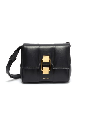 Main View - Click To Enlarge - DEMELLIER - 'Mini Alexandria' padded soft leather crossbody bag