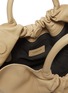 Detail View - Click To Enlarge - DEMELLIER - 'Midi Los Angeles' ruched detail leather tote bag
