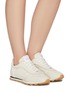 Figure View - Click To Enlarge - MAISON MARGIELA - Flat canvas sneakers