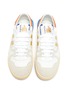 Detail View - Click To Enlarge - LANVIN - Clay' low top mesh and suede sneakers
