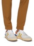 Figure View - Click To Enlarge - LANVIN - Clay' low top mesh and suede sneakers