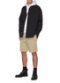 Figure View - Click To Enlarge - MC Q - Core stitch print hoodie